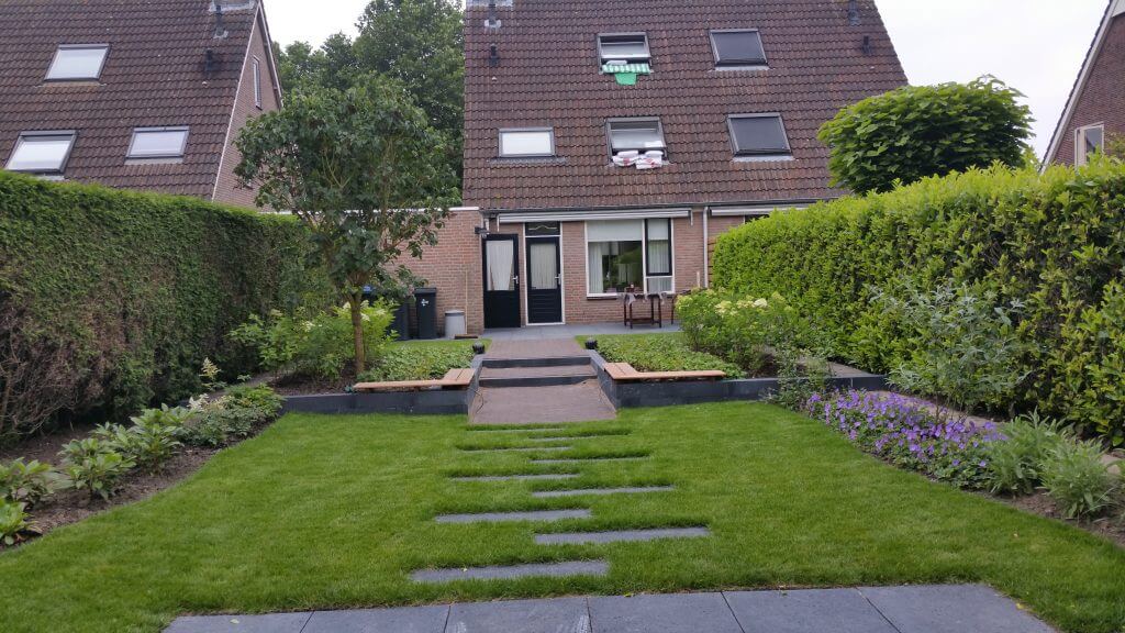 Achtertuin Tiel